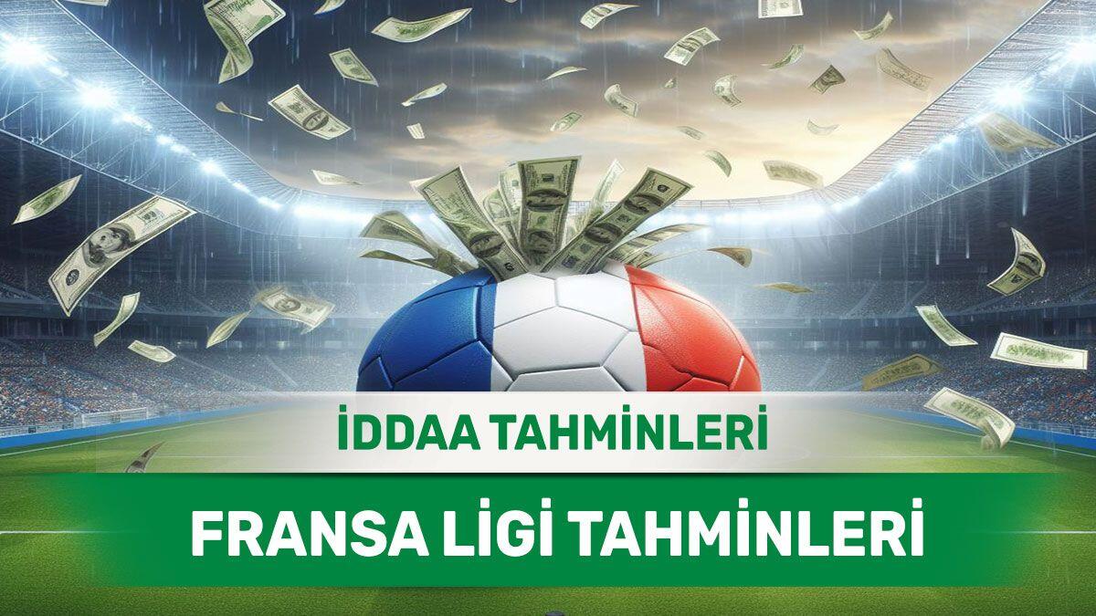 1 Eylül 2024 Pazar Fransa ligi banko iddaa tahminleri