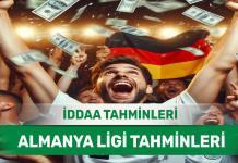 15 Eylül 2024 Pazar Almanya ligi banko iddaa tahminleri