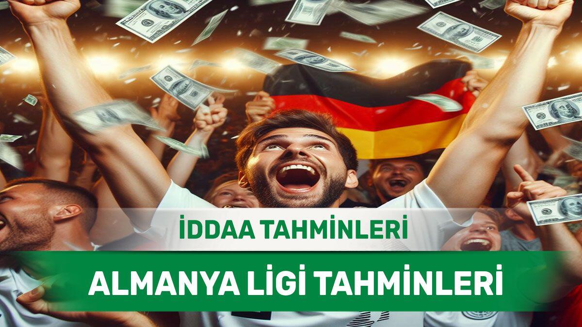 15 Eylül 2024 Pazar Almanya ligi banko iddaa tahminleri