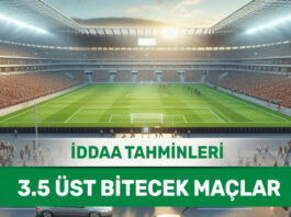 28 Kasım 2024 Perşembe 3.5 Üst banko iddaa tahminleri