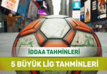 29 Kasım 2024 Cuma 5 Büyük Lig banko iddaa tahminleri