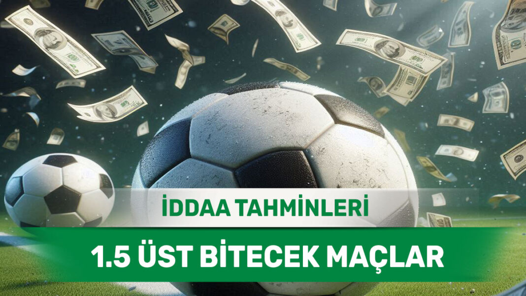 16 Aralık 2024 Pazartesi 1.5 Üst banko iddaa tahminleri