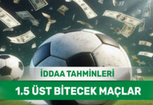 16 Aralık 2024 Pazartesi 1.5 Üst banko iddaa tahminleri