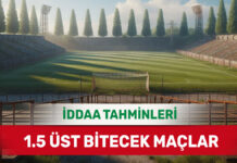 27 Aralık 2024 Cuma 1.5 Üst banko iddaa tahminleri