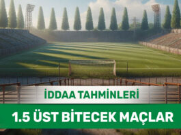 28 Aralık 2024 Cumartesi 1.5 Üst banko iddaa tahminleri