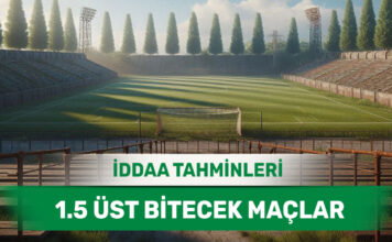 28 Aralık 2024 Cumartesi 1.5 Üst banko iddaa tahminleri