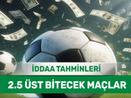 28 Aralık 2024 Cumartesi 2.5 Üst banko iddaa tahminleri