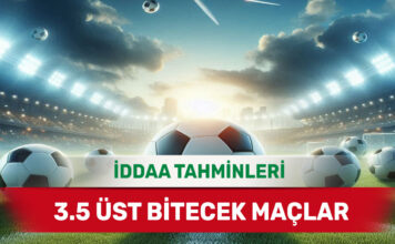 13 Aralık 2024 Cuma 3.5 Üst banko iddaa tahminleri