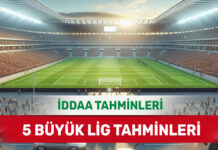 15 Aralık 2024 Pazar 5 Büyük Lig banko iddaa tahminleri