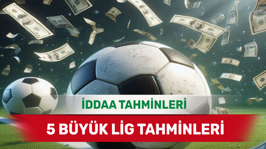 16 Aralık 2024 Pazartesi 5 Büyük Lig banko iddaa tahminleri