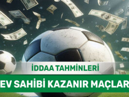 8 Aralık 2024 Pazar MS 1 banko iddaa tahminleri