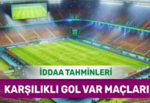 1 Aralık 2024 Pazar KG VAR banko iddaa tahminleri