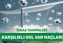 6 Aralık 2024 Cuma KG VAR banko iddaa tahminleri