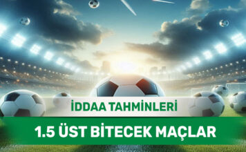 19 Ocak 2025 Pazar 1.5 Üst banko iddaa tahminleri