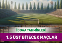 9 Ocak 2025 Perşembe 1.5 Üst banko iddaa tahminleri