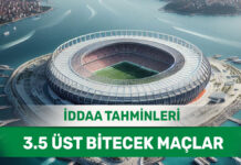 10 Ocak 2025 Cuma 3.5 Üst banko iddaa tahminleri