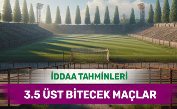 18 Ocak 2025 Cumartesi 3.5 Üst banko iddaa tahminleri