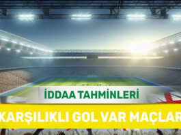 21 Ocak 2025 Salı KG VAR banko iddaa tahminleri