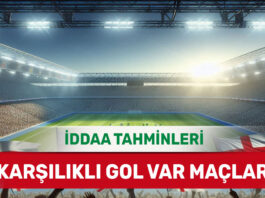 10 Ocak 2025 Cuma KG VAR banko iddaa tahminleri