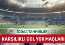 20 Ocak 2025 Pazartesi KG YOK banko iddaa tahminleri