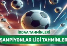 21 Ocak 2025 Salı Şampiyonlar Ligi banko iddaa tahminleri