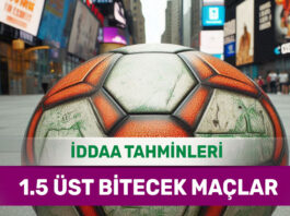 8 Şubat 2025 Cumartesi 1.5 Üst banko iddaa tahminleri