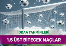 26 Şubat 2025 Çarşamba 1.5 Üst banko iddaa tahminleri