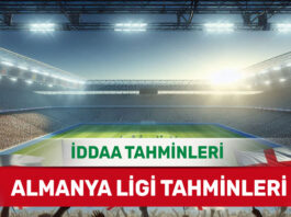 15 Şubat 2025 Cumartesi Almanya ligi banko iddaa tahminleri