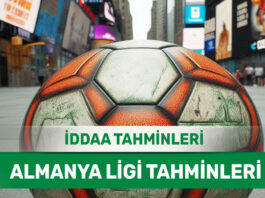 14 Şubat 2025 Cuma Almanya ligi banko iddaa tahminleri