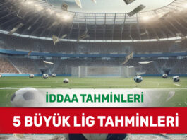 7 Şubat 2025 Cuma 5 Büyük Lig banko iddaa tahminleri