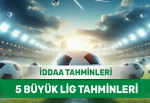 21 Şubat 2025 Cuma 5 Büyük Lig banko iddaa tahminleri