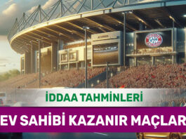 18 Şubat 2025 Salı MS 1 banko iddaa tahminleri