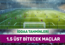 13 Mart 2025 Perşembe 1.5 Üst banko iddaa tahminleri