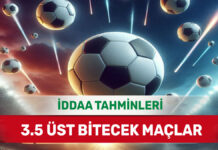 3 Mart 2025 Pazartesi 3.5 Üst banko iddaa tahminleri