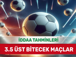 3 Mart 2025 Pazartesi 3.5 Üst banko iddaa tahminleri