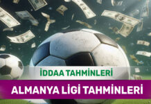 1 Mart 2025 Cumartesi Almanya ligi banko iddaa tahminleri