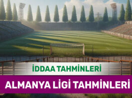 14 Mart 2025 Cuma Almanya ligi banko iddaa tahminleri