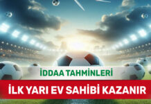 6 Mart 2025 Perşembe İY 1 banko iddaa tahminleri