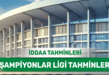 4 Mart 2025 Salı Şampiyonlar Ligi banko iddaa tahminleri