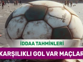 9 Nisan 2025 Çarşamba KG VAR banko iddaa tahminleri